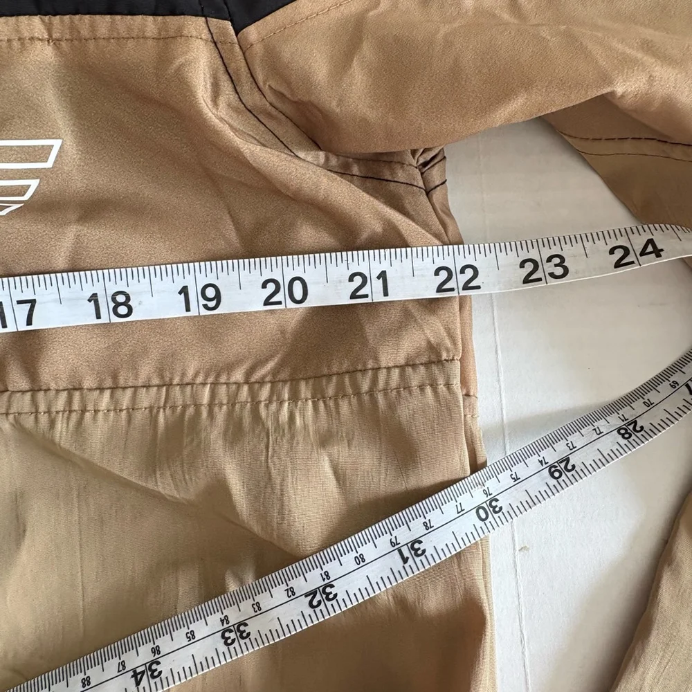 Men's Primitive Gold Pack Levels Anorak Jacket size medium gold black pullover